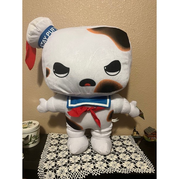 2019 24” Ghostbusters Stay Puft Plush - Picture 1 of 5